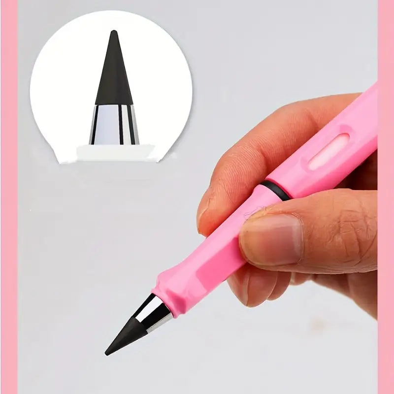 A Pencil That Doesn't Need To Be Sharpened--Everlasting Pencil No Ink Writing Pencil For Writing Art Sketch Painting Tool Stationery Office School Supplies