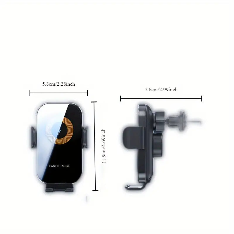 Mobile Phone Holder Car Mobile Phone Charger - Automatic Wireless Charger 15W For Smart Car Charger