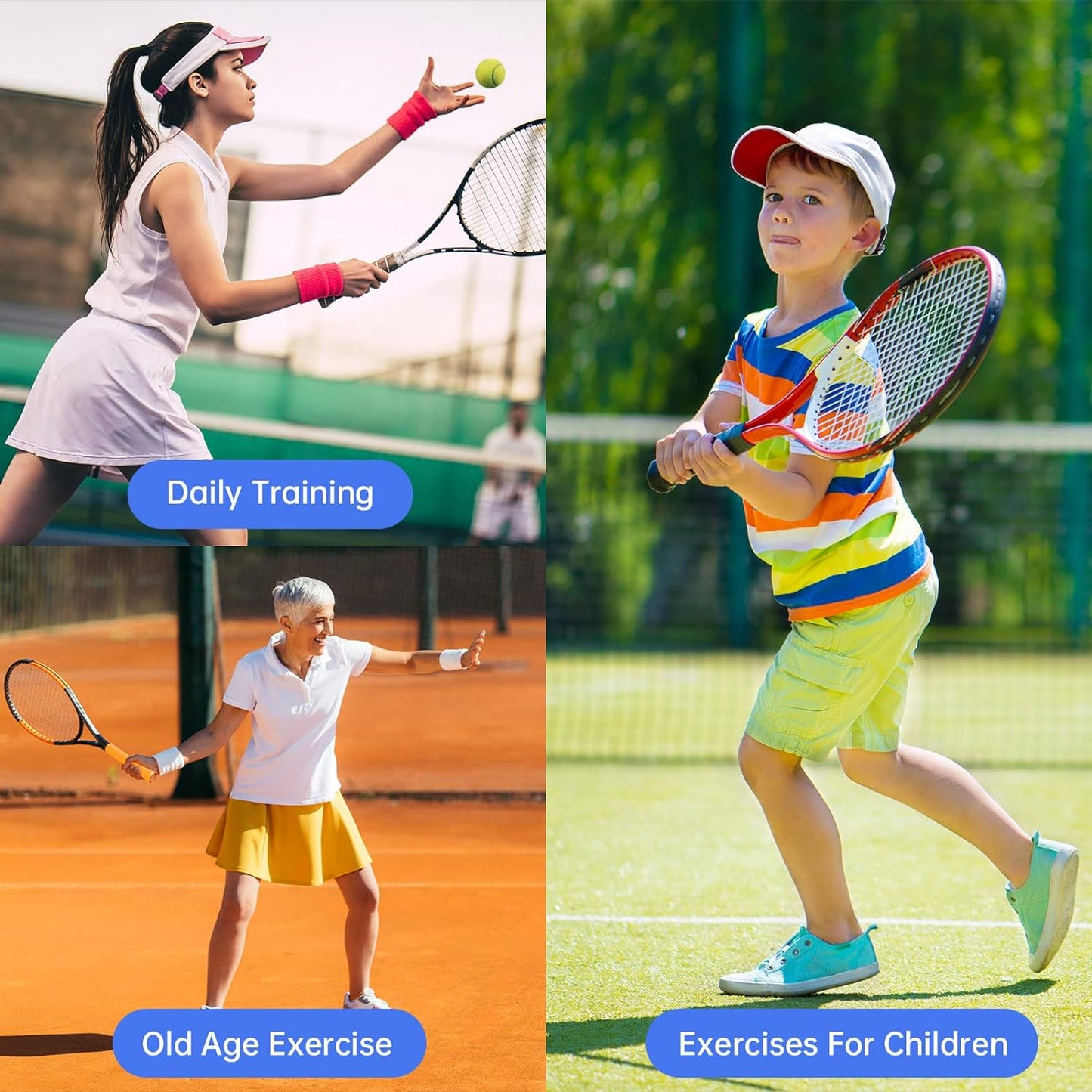 Tennis Trainer Rebound Ball Solo Tennis Training Equipment Self Tennis Pracitce