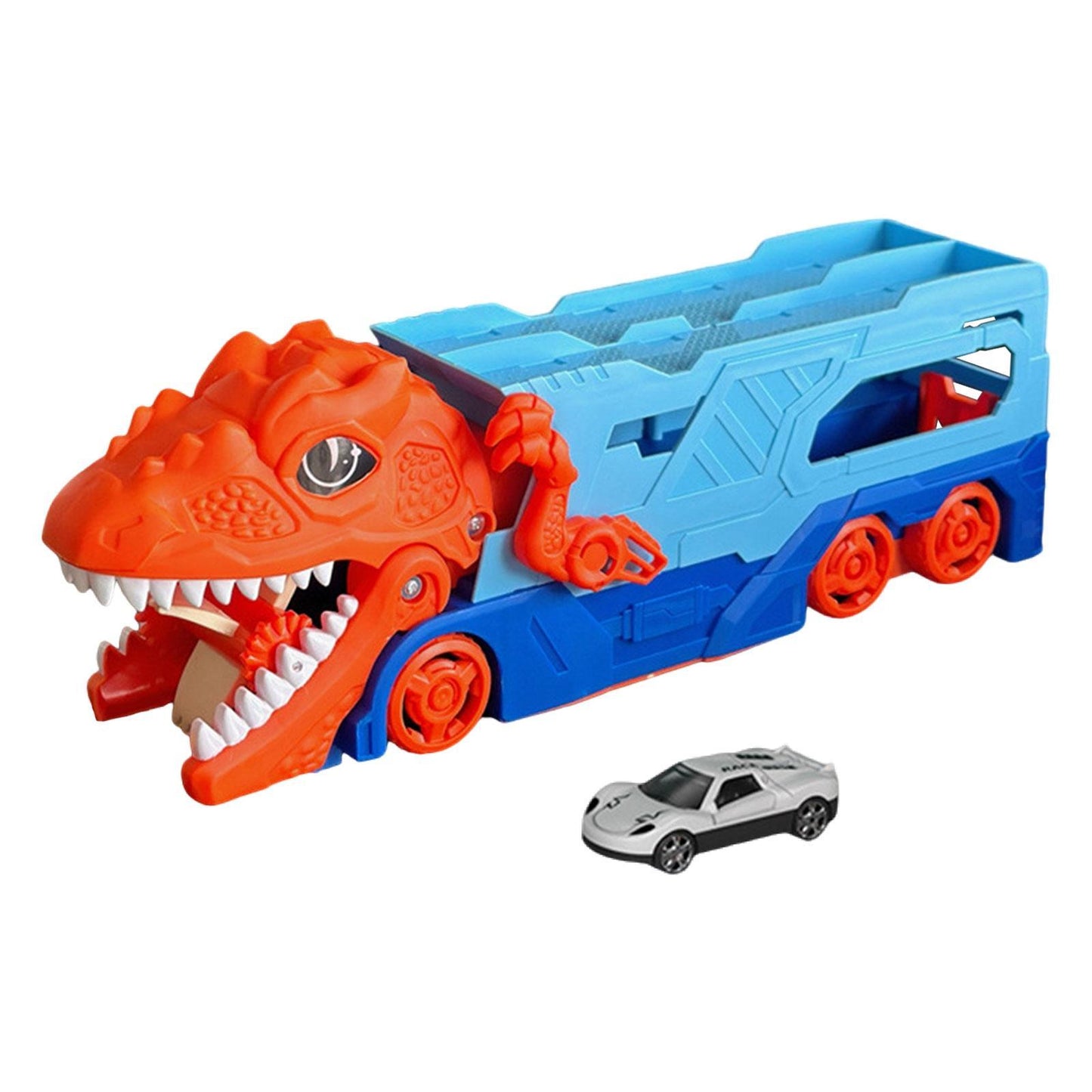 Dinosaur Transport Truck Carrier Novelty Educational Toy Children Dinosaur