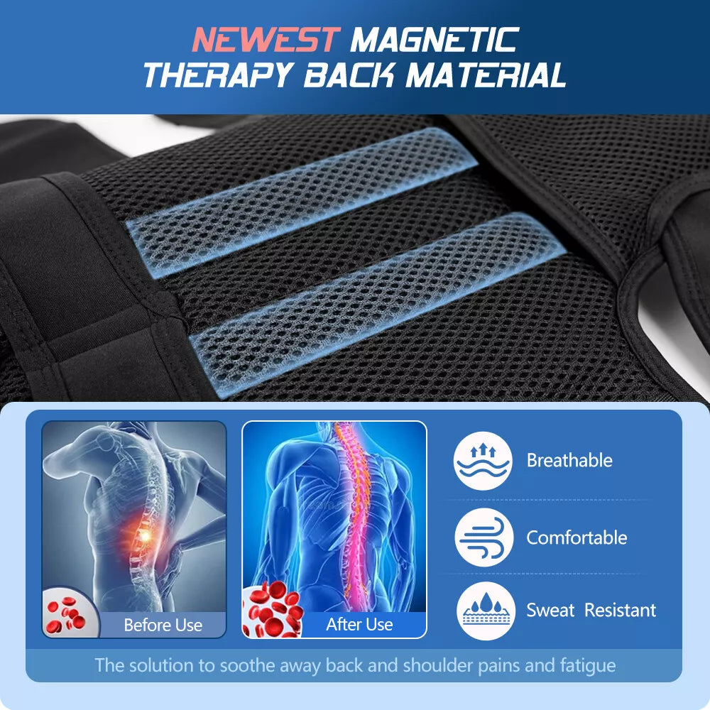 Adjustable Back and Shoulder Posture Corrector for Men and Women
