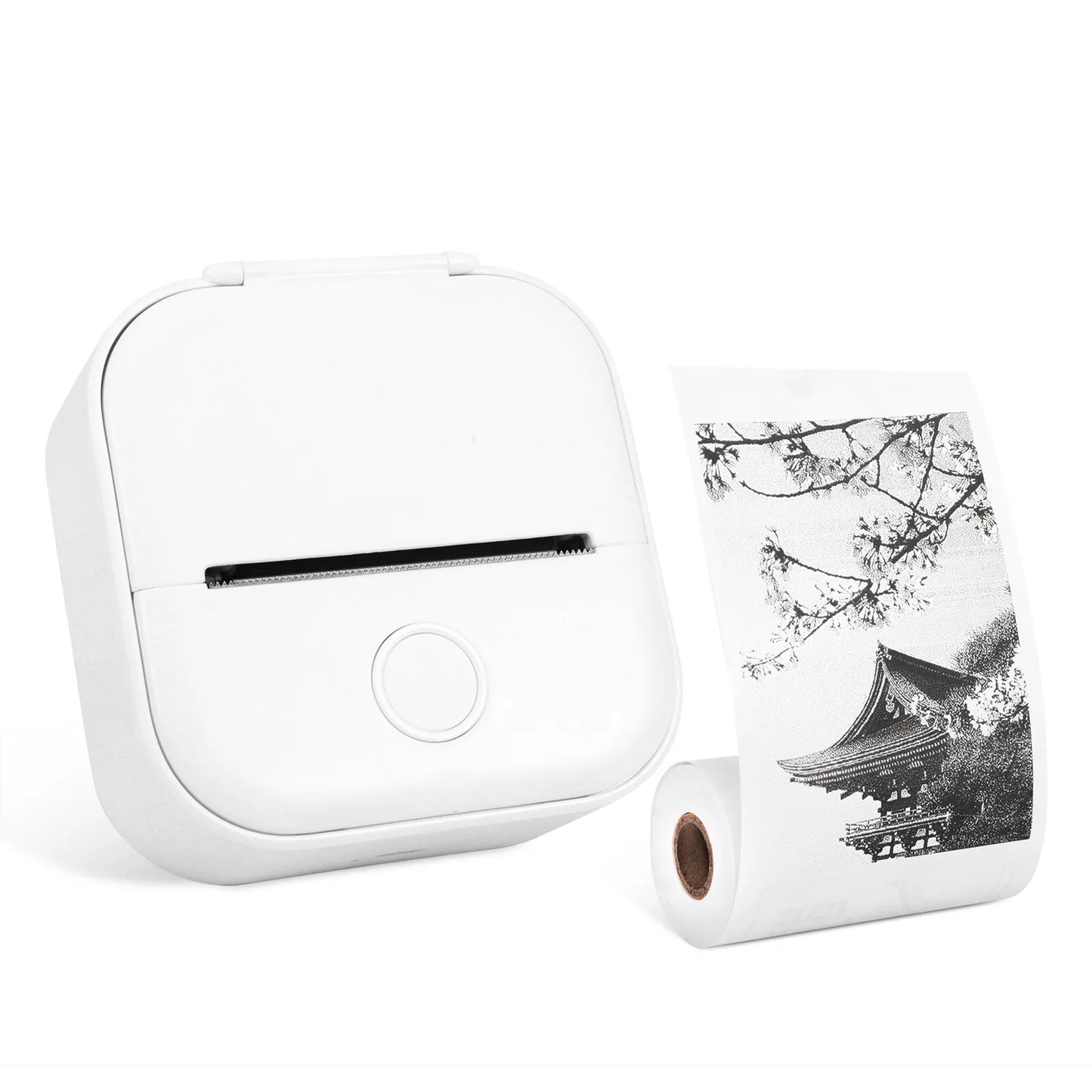Mini Pocket Thermal Printer with Wireless Bluetooth for Photos or Labels