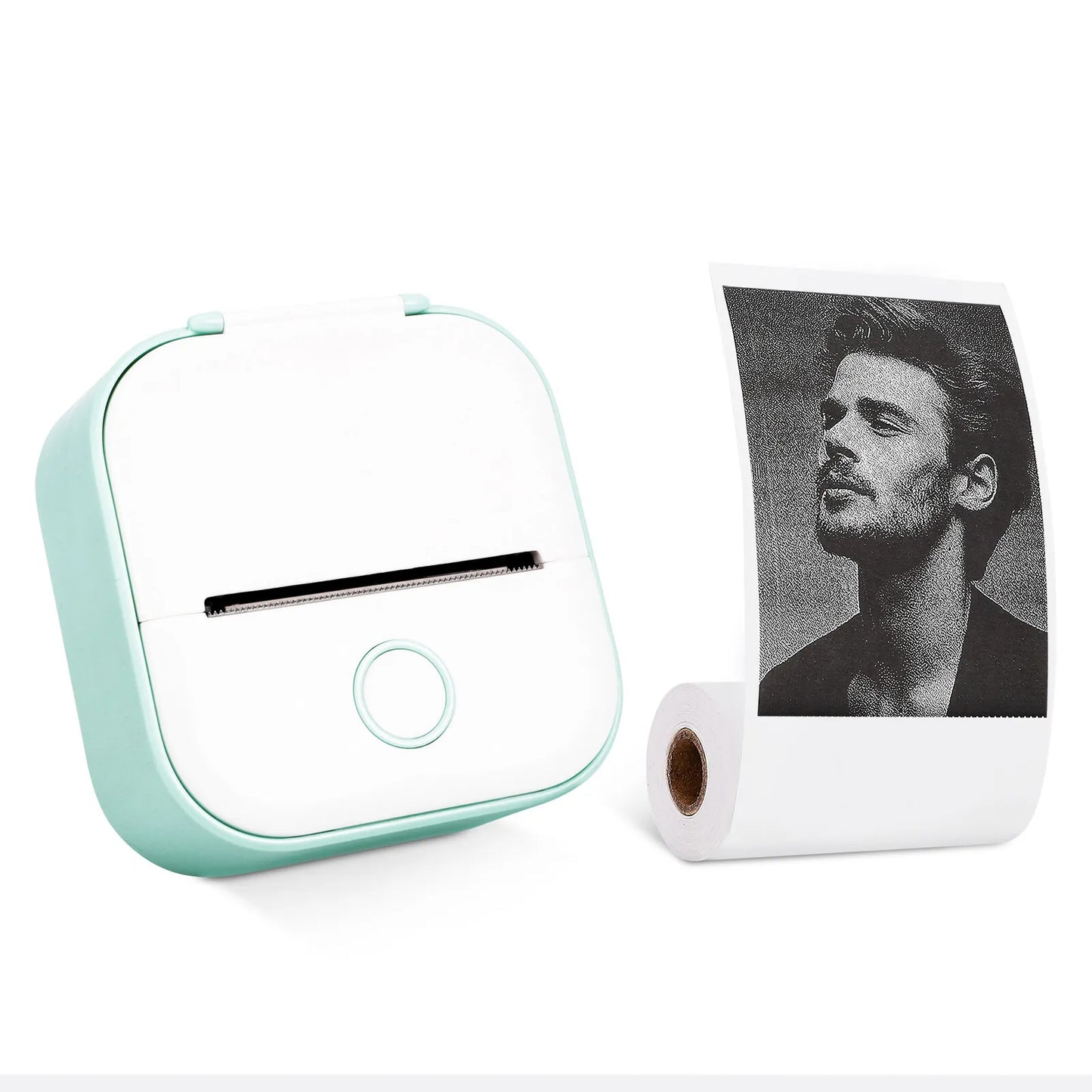 Mini Pocket Thermal Printer with Wireless Bluetooth for Photos or Labels