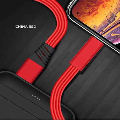 Adjustable USB Cable – Reusable Phone Charging Cable for iPhone, Android, and Type-C Devices with Quick Repair Feature