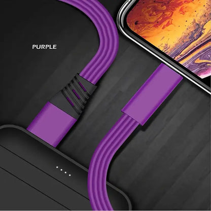 Adjustable USB Cable – Reusable Phone Charging Cable for iPhone, Android, and Type-C Devices with Quick Repair Feature