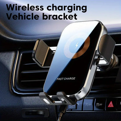 Mobile Phone Holder Car Mobile Phone Charger - Automatic Wireless Charger 15W For Smart Car Charger