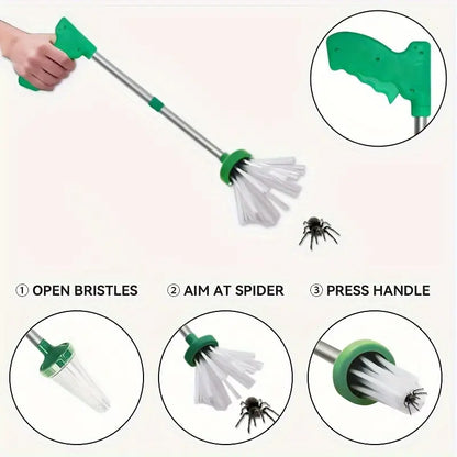 Eco-Friendly Critter Catcher | Spider & Insect Grabber Tool | Harm-Free