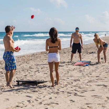 Patriotic Americana Cornhole Boards – Red, White, and Blue Celebration Edition