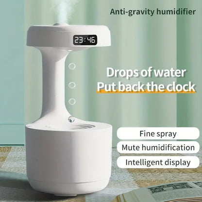 Premium Touch-Controlled Humidifier with Water Drip Feature - USB Powered, Compact Design for Comfortable Living Spaces up to 30m²