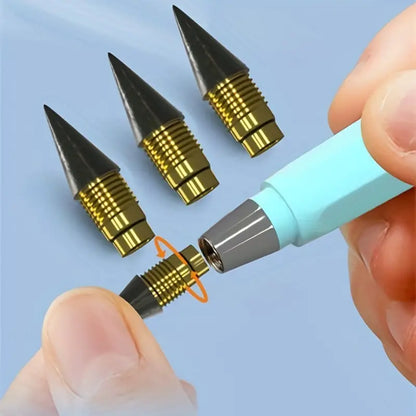 A Pencil That Doesn't Need To Be Sharpened--Everlasting Pencil No Ink Writing Pencil For Writing Art Sketch Painting Tool Stationery Office School Supplies