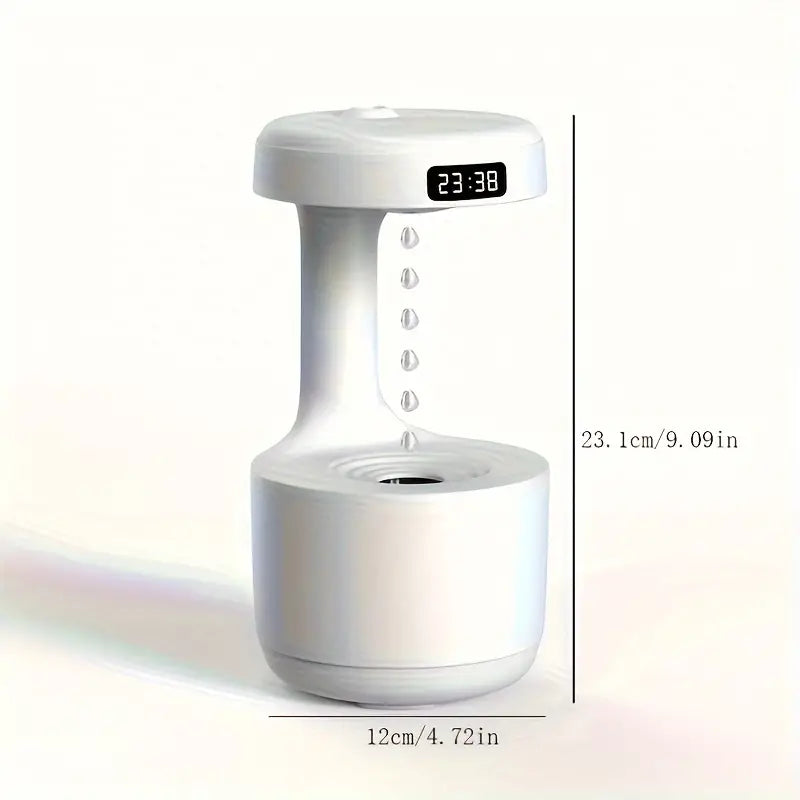 Premium Touch-Controlled Humidifier with Water Drip Feature - USB Powered, Compact Design for Comfortable Living Spaces up to 30m²