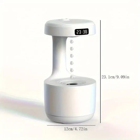 Premium Touch-Controlled Humidifier with Water Drip Feature - USB Powered, Compact Design for Comfortable Living Spaces up to 30m²