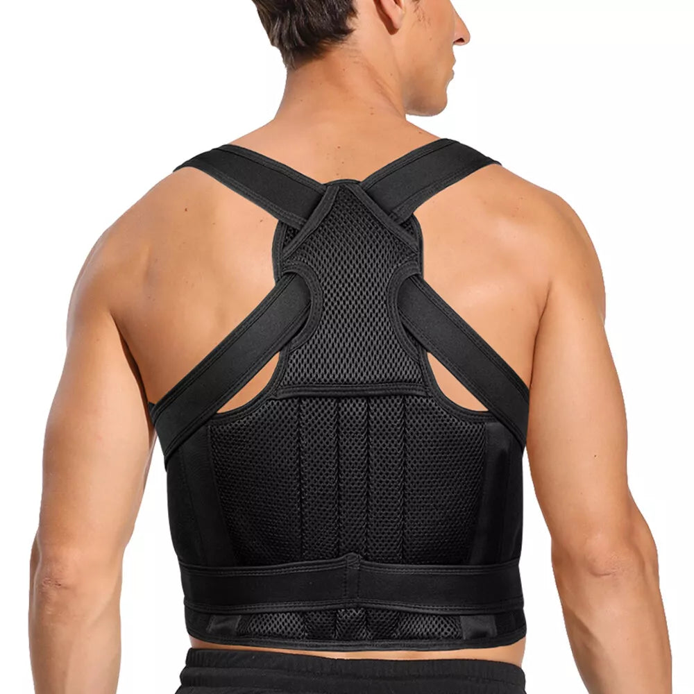 Adjustable Back and Shoulder Posture Corrector for Men and Women