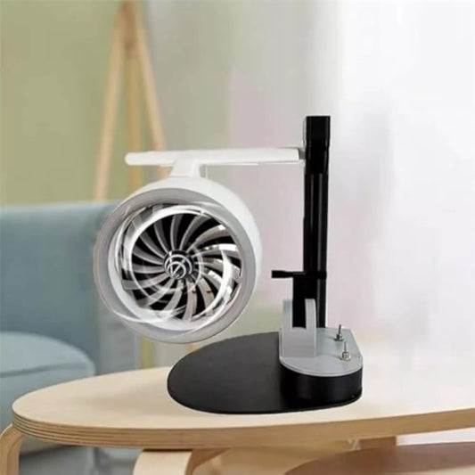 Desktop USB Airplane Turbine Engine Shaped Fan Powerful Low-Noise Turbine Fan