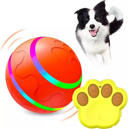 Interactive LED Flash Pet Ball for Dogs with Remote Control – Engaging Dog Toy with Flashing Lights for Active Playtime