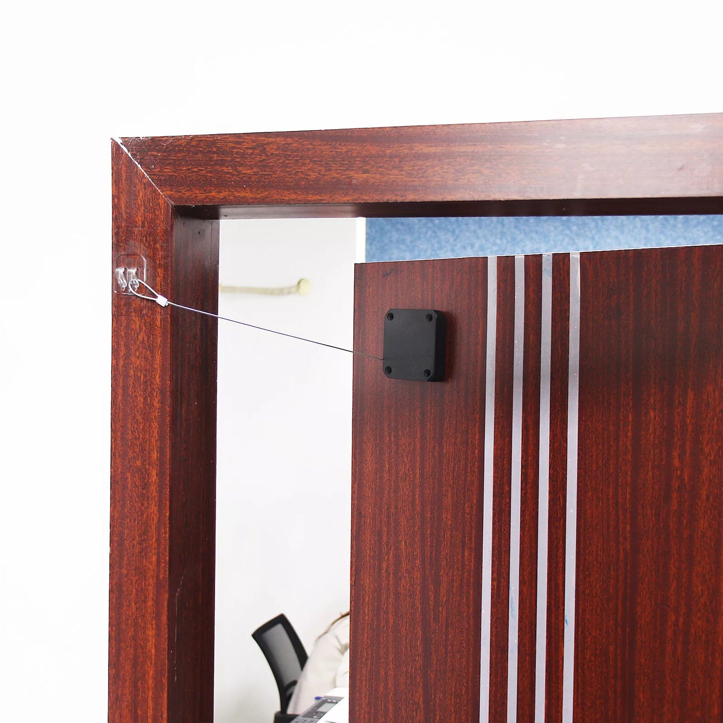 Punch-free Automatic Sensor Door Closer for Home Office Doors Self Closing Off