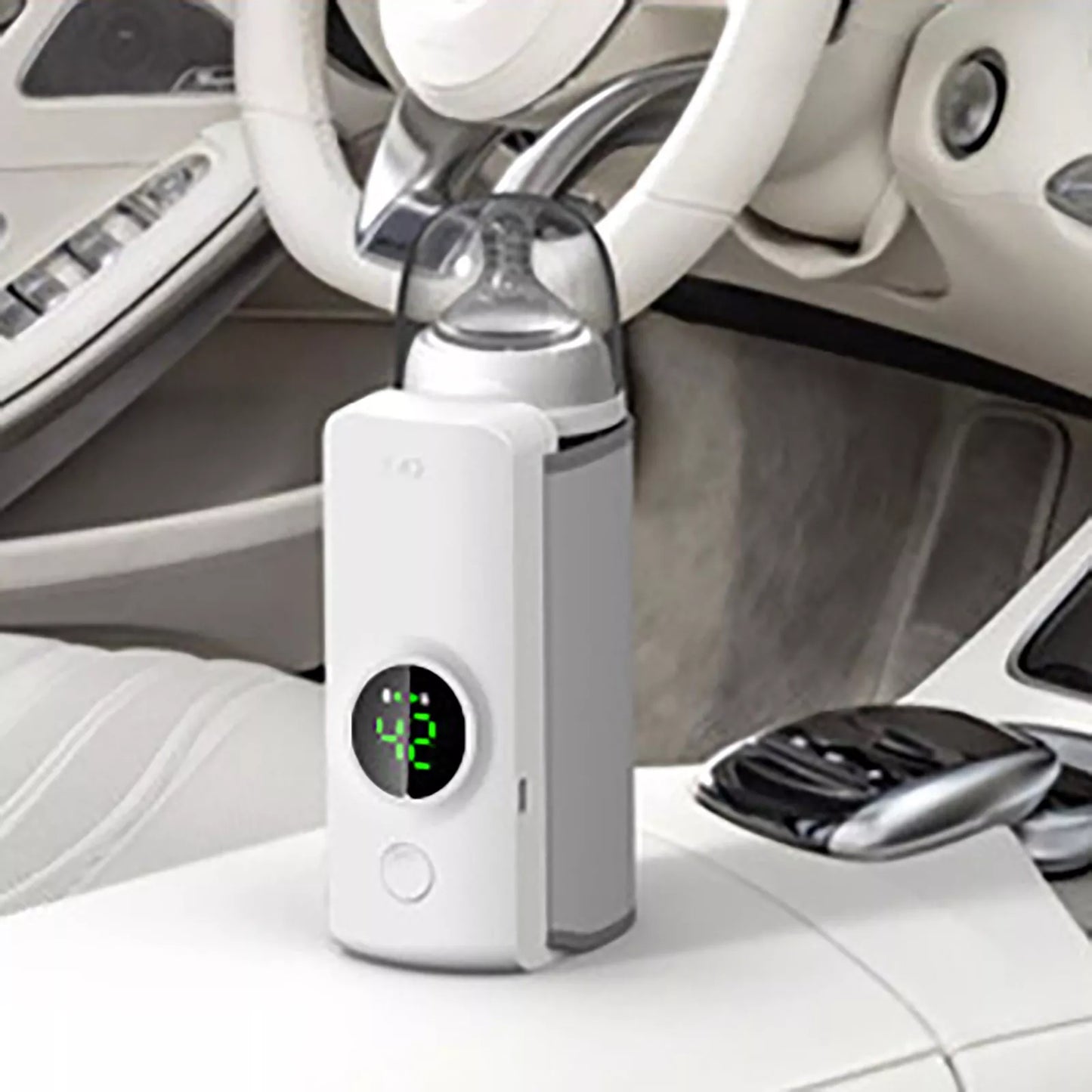 Portable Rechargeable Bottle Warmer Travel Wireless Portable Baby Milk Warmer US