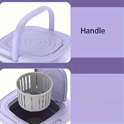 Portable Washing Machine Mini Washer Foldable Washer and Spin Dryer Small Travel
