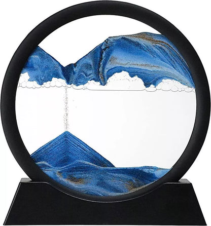 Sand Motion Art Flowing Picture Moving Sand Frame 3D Sandscape in Motion