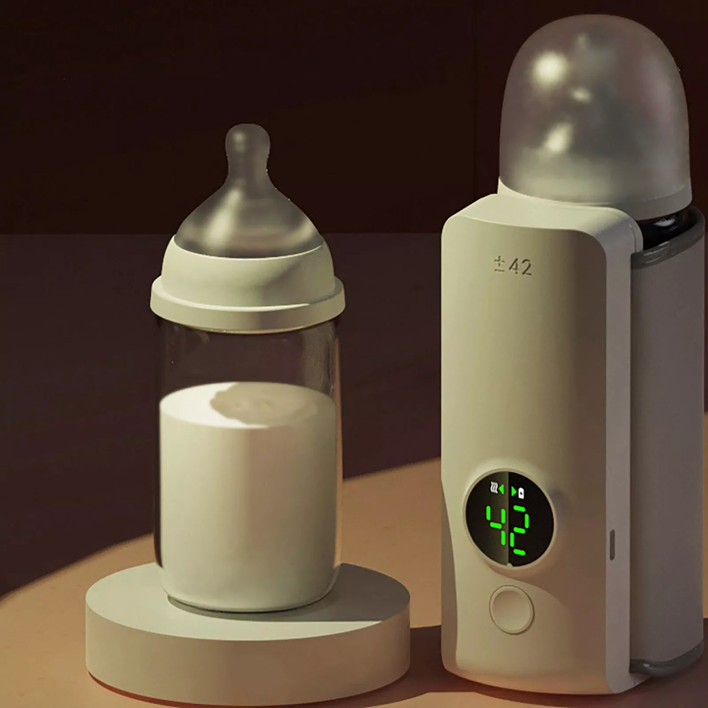 Portable Rechargeable Bottle Warmer Travel Wireless Portable Baby Milk Warmer US