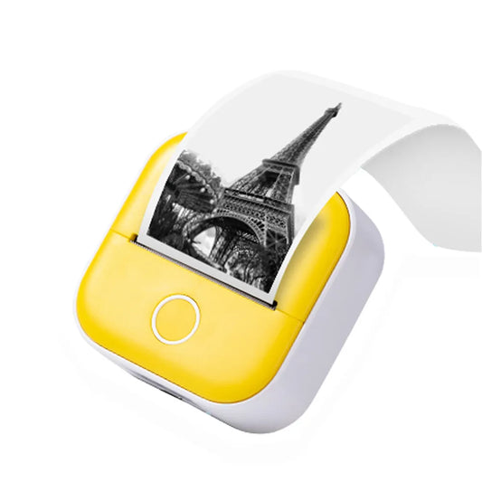 Mini Pocket Thermal Printer with Wireless Bluetooth for Photos or Labels