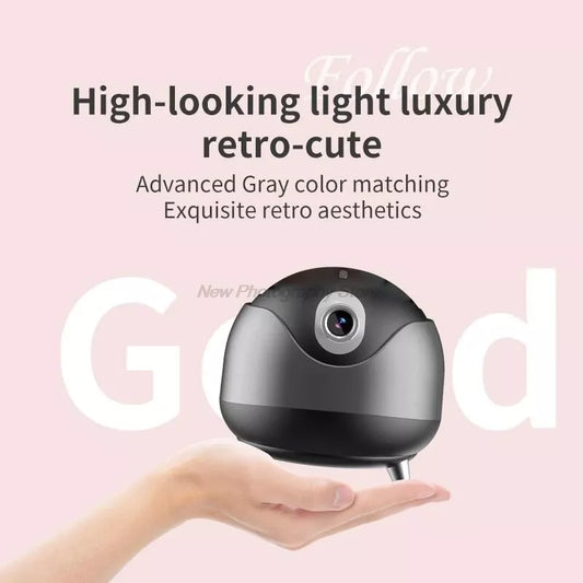 AI Auto Face Tracking 360° Rotation Gimbal Stabilizer