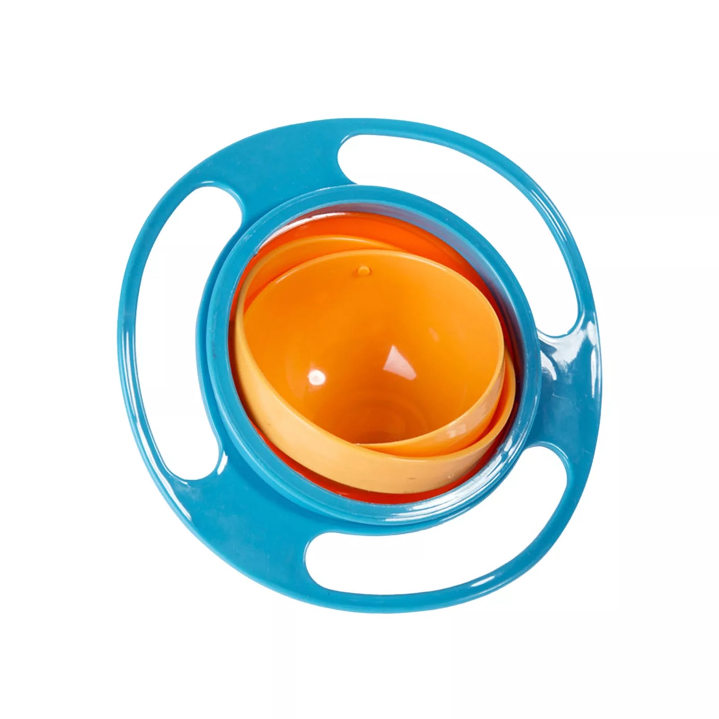 Baby Kids Feeding Bowl Magic 360° Rotary Gyro Bowl Spill-Proof Balance Baby Bowl