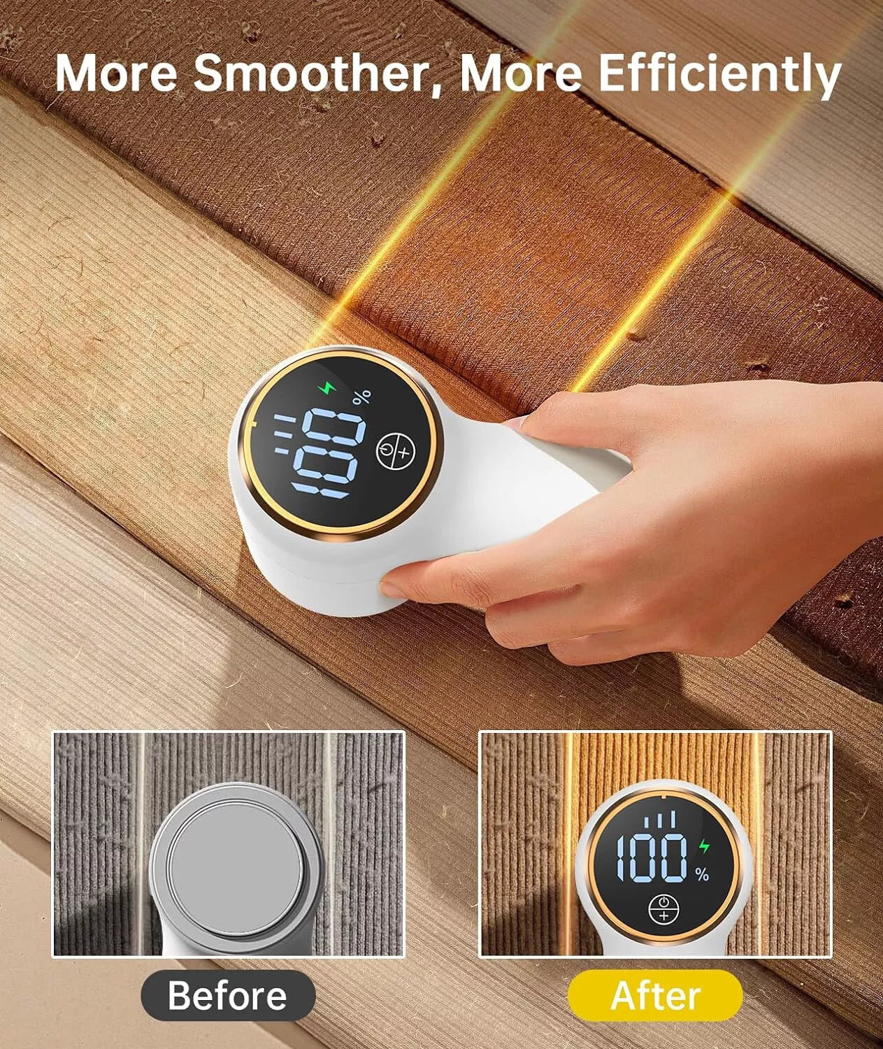 Fabric Shaver and Lint Remover Keep Your Clothes Looking Fresh