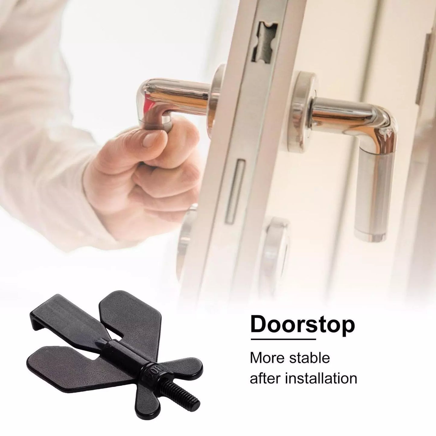 Travel Portable Door Lock for Enhanced Security Anti-Theft Door Stopper and Safety Lock