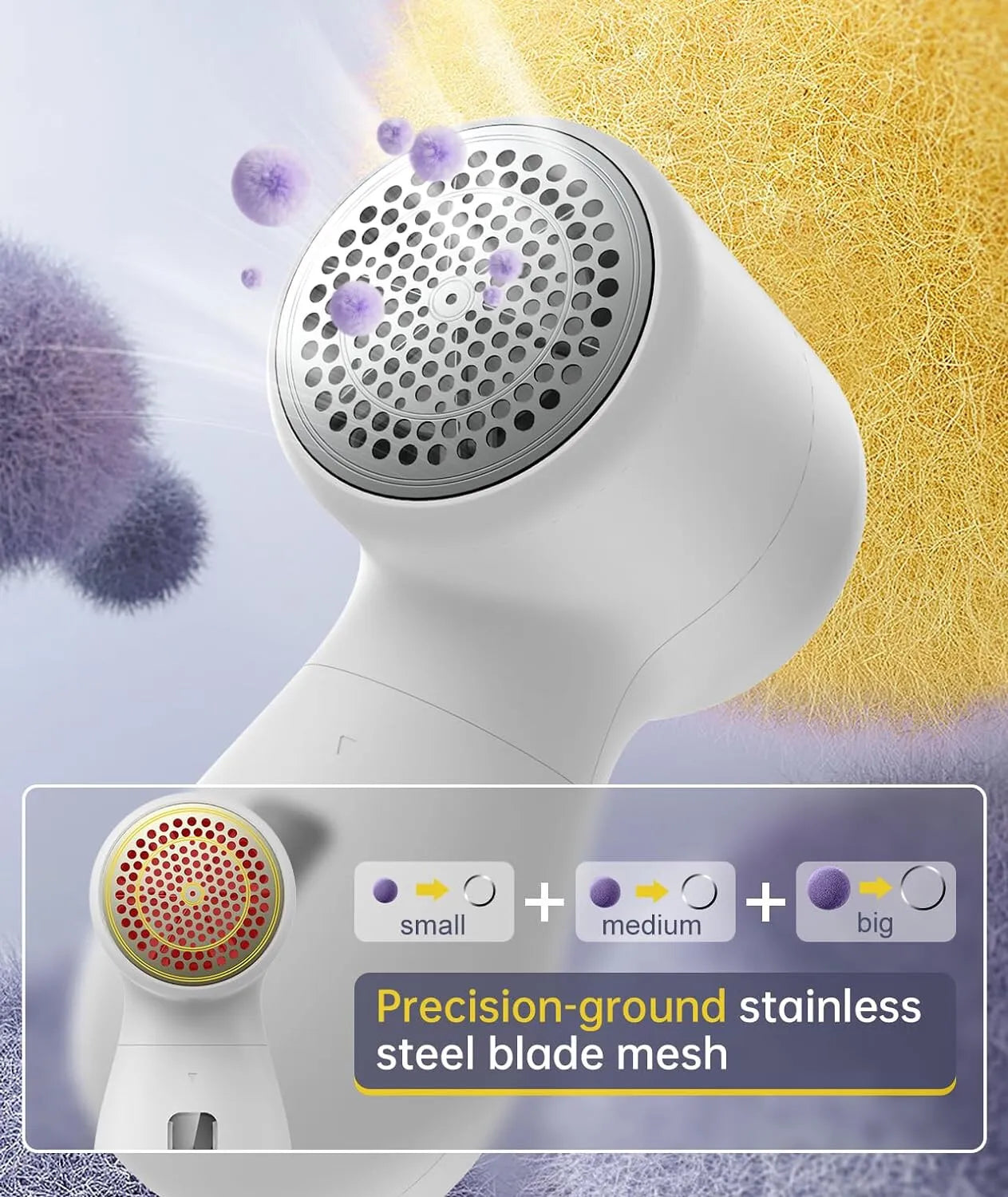 Fabric Shaver and Lint Remover Keep Your Clothes Looking Fresh
