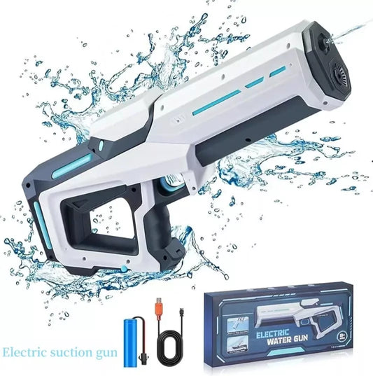 Electric Water Guns For Adults Powerful Squirt Automatic Water Suction