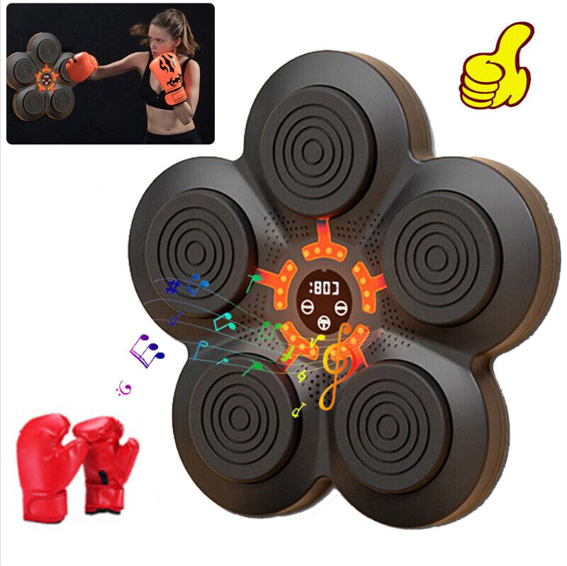 Boxing Machine Wall Target Training with Bluetooth Connectivity and Gloves