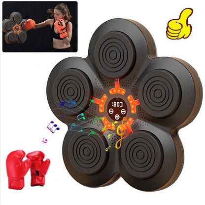 Boxing Machine Wall Target Training with Bluetooth Connectivity and Gloves